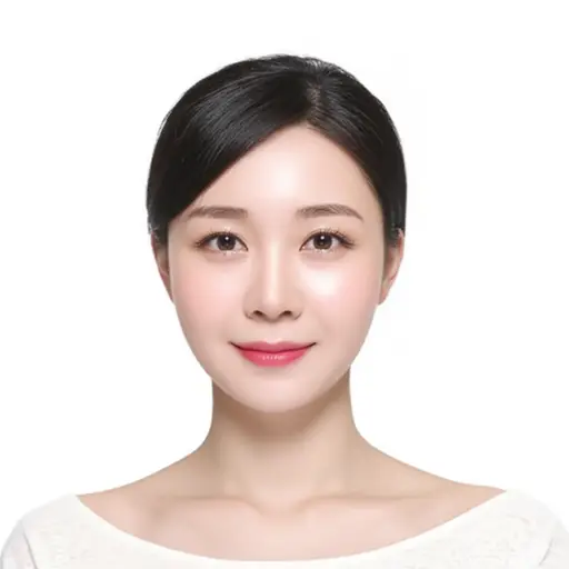 她脸上带着非常平和的表情。