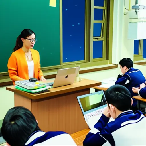 老师把学生们放学后留校作为吵闹的惩罚。