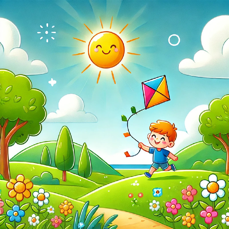 今天是个晴天。