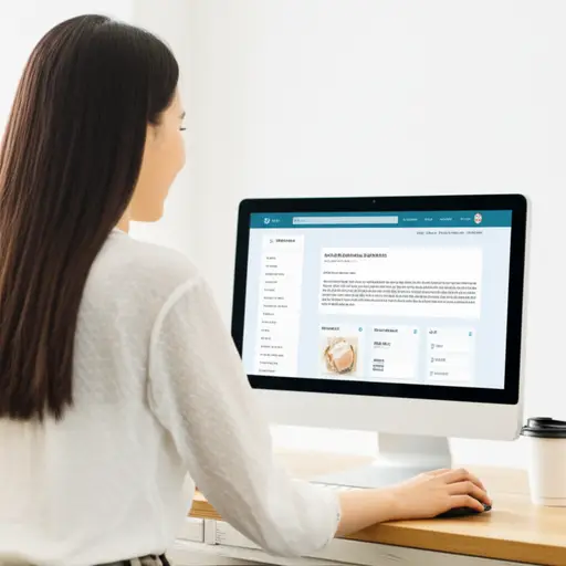 她定期在社交媒体上发布更新。