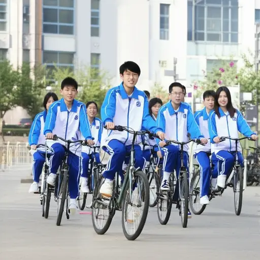 我们学校有一个自行车俱乐部。