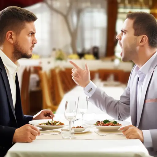 邀请詹姆斯和伊万在同一晚共进晚餐是自找麻烦——他们总是争吵。