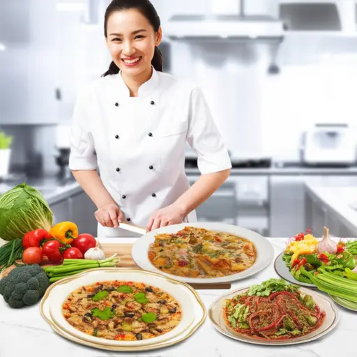 她是个很棒的厨师。