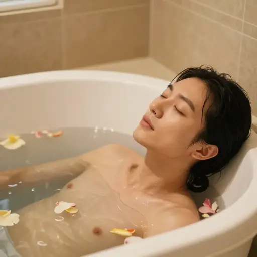 洗个热水澡可以放松你僵硬的背部肌肉。