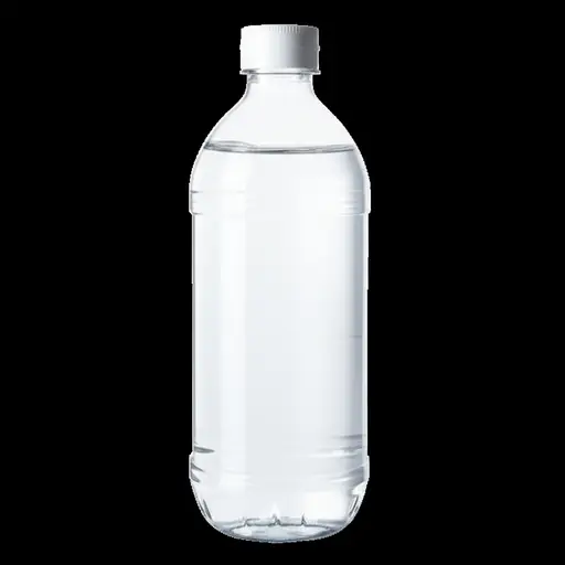 这个瓶子里装有四分之三升水。