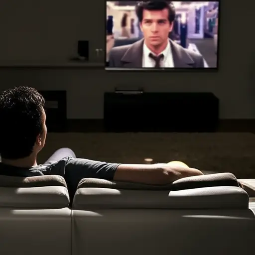 我昨晚看了那部电影。