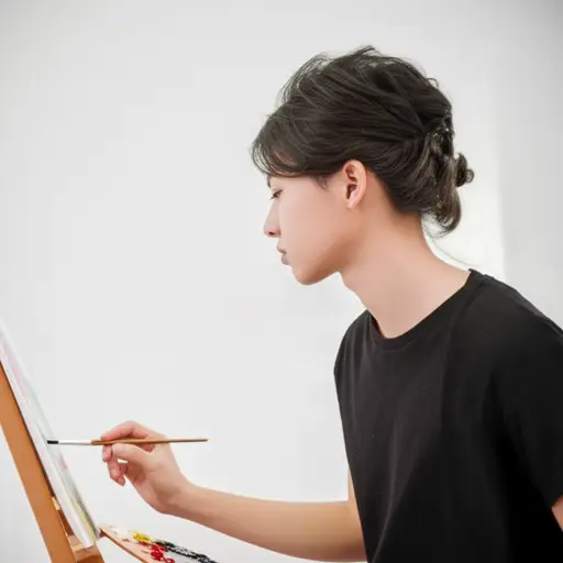 我想成为一名艺术家。