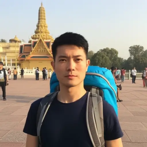 他广泛游历了东方，访问了印度和泰国等国家。