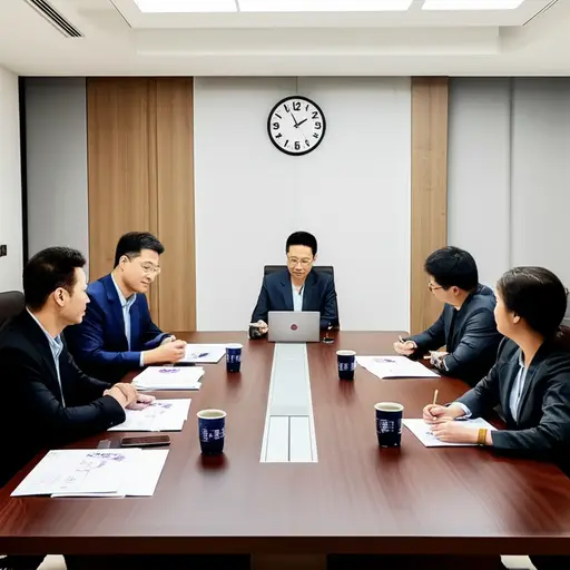 今天下午2:30有一个会议。