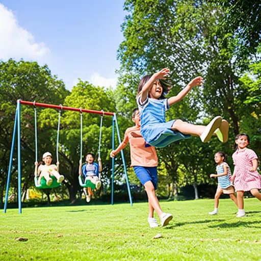 我们玩得很开心。