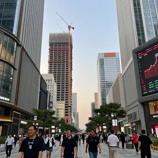 由于新政策，经济正在飞速扩张。