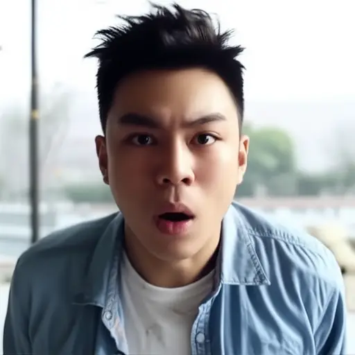 我听到一声巨响，本能地深吸了一口气。