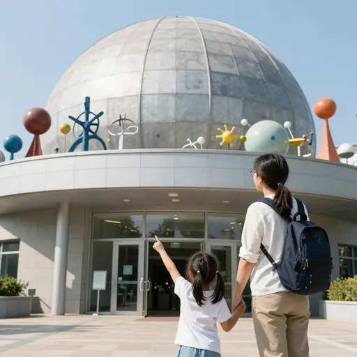 我们计划下周去参观科学博物馆。