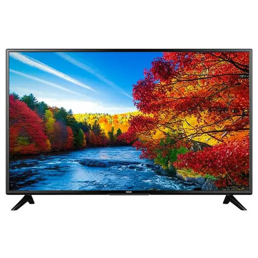 电视屏幕上的画面非常清晰。