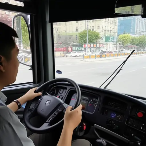 那位公交车司机每天工作十个小时。