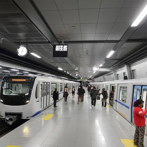 坐地铁会节省时间。