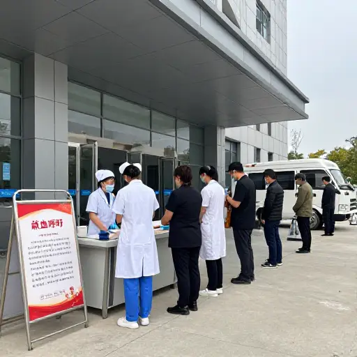 该医院正在向前病患呼吁献血，以满足紧急需求。