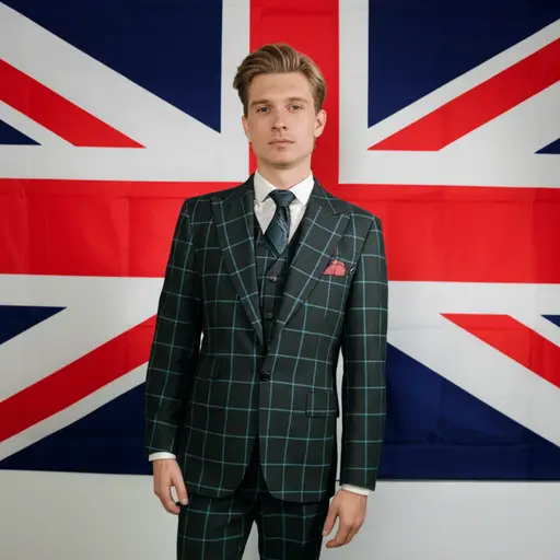 他的国籍是英国。