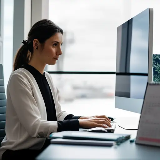 我一周工作五天。