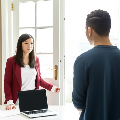 在她离开前，我们忘了交换电子邮件地址。