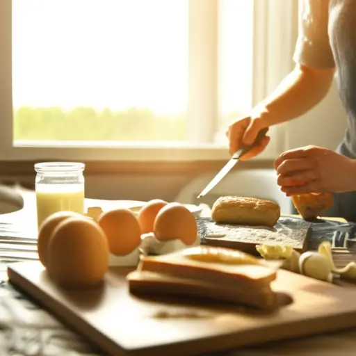 我每天早上都做早餐。