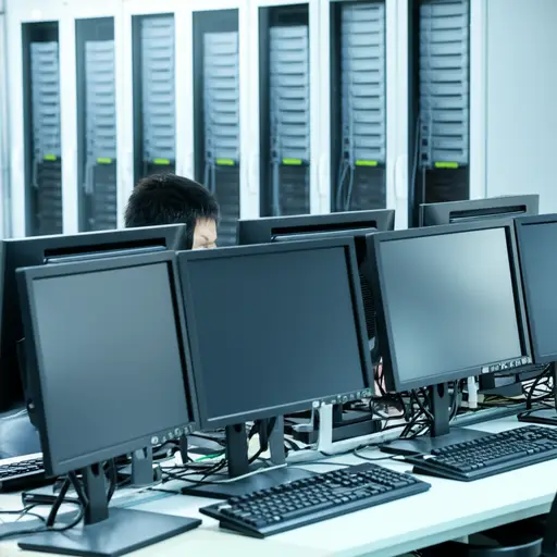 我们为办公室电脑使用网络服务器。