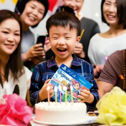 我生日想要一个新的电子游戏。