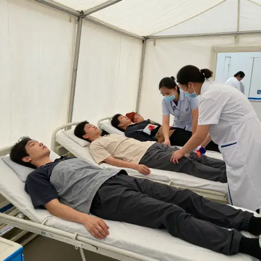 他们中许多人死于霍乱。