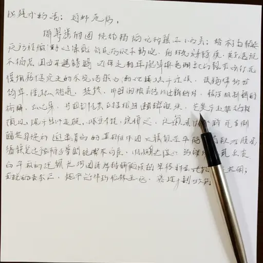 他的信完全没有使用标点符号。