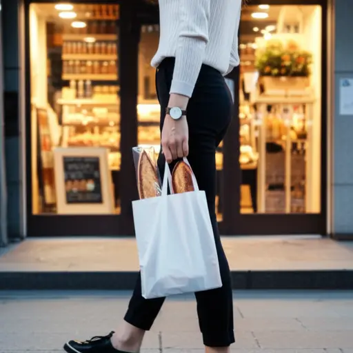 我回家的路上会买些面包。