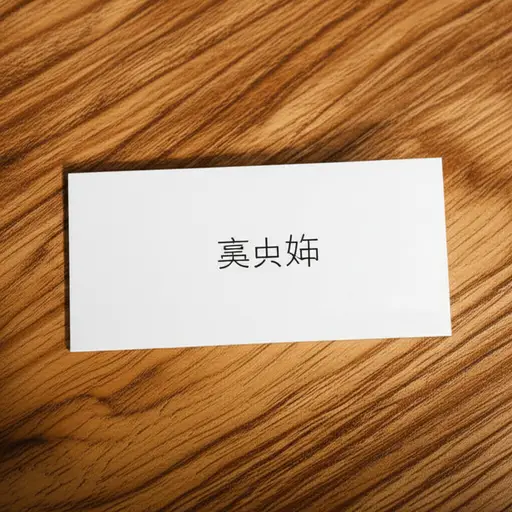 这张卡片上写着我的名字。