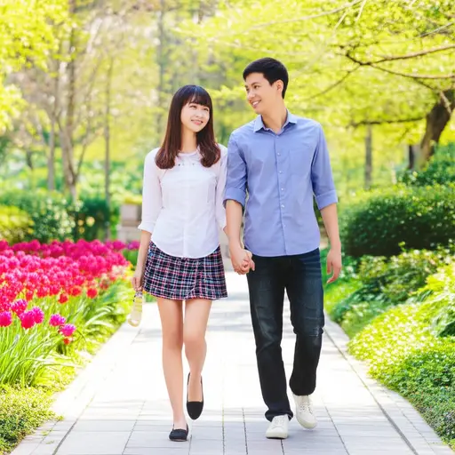 看到穿着相似的情侣是很常见的。