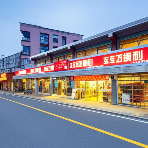 附近有一家商店。