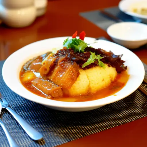 这食物绝对美味。