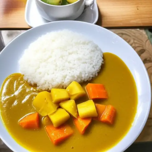 你想吃米饭配咖喱吗？