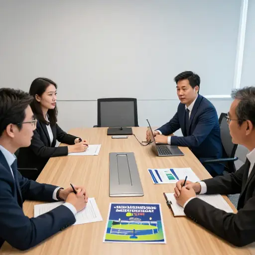 我们公司正在考虑为国家网球锦标赛提供赞助。