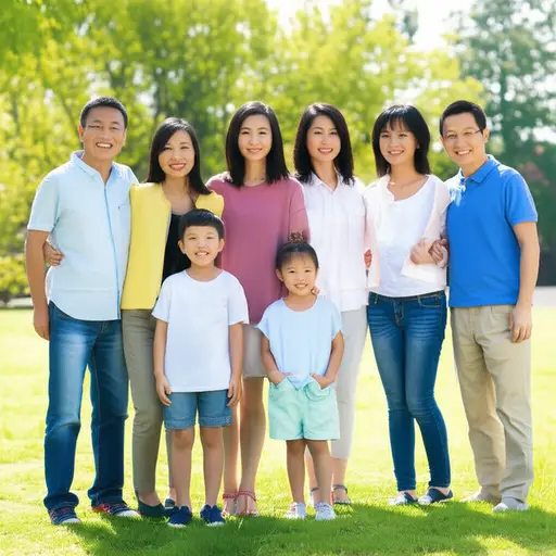 这些人都是我的亲戚。