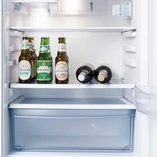 冰箱里还有好多啤酒。