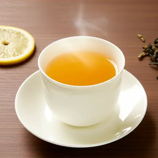 这杯茶的温度刚刚好。