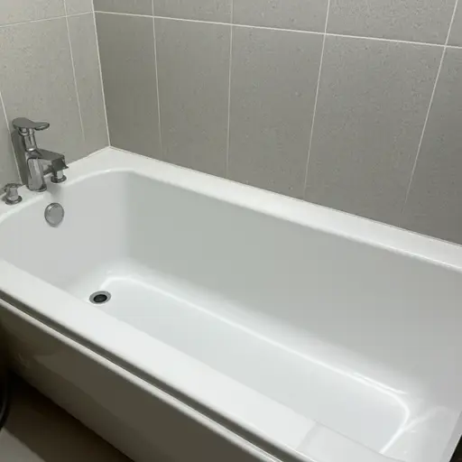 我已经清洗了洗手池并擦洗了浴缸。