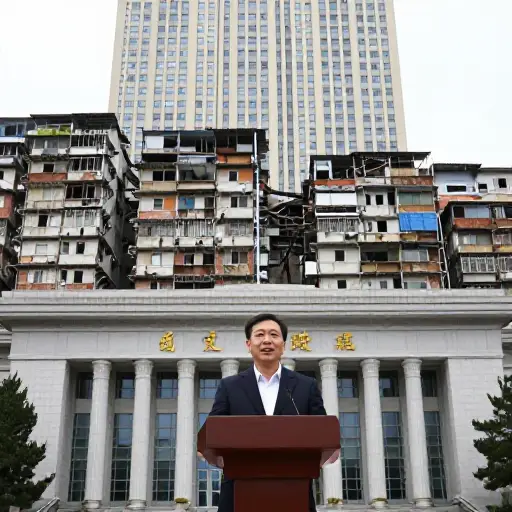他揭露了政府的虚伪，他们宣扬平等却维持着巨大的贫富差距。