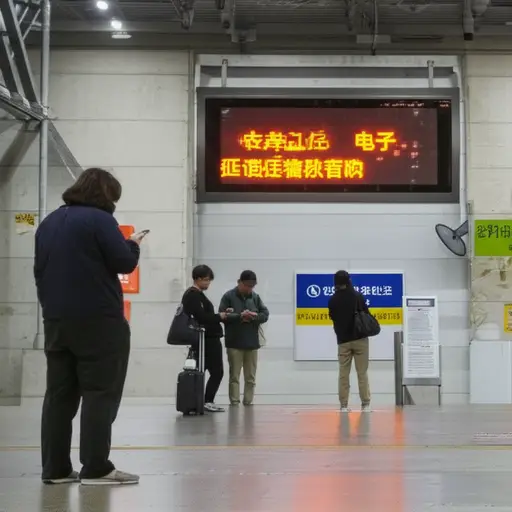 火车要晚点了。