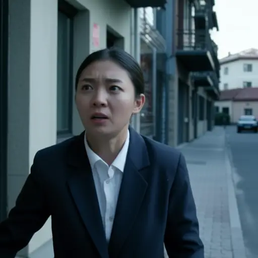 她立刻回家了。