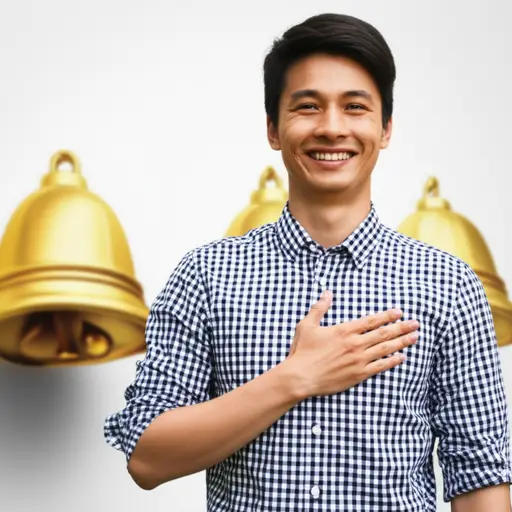 我的心像铃铛一样跳动，我非常兴奋。