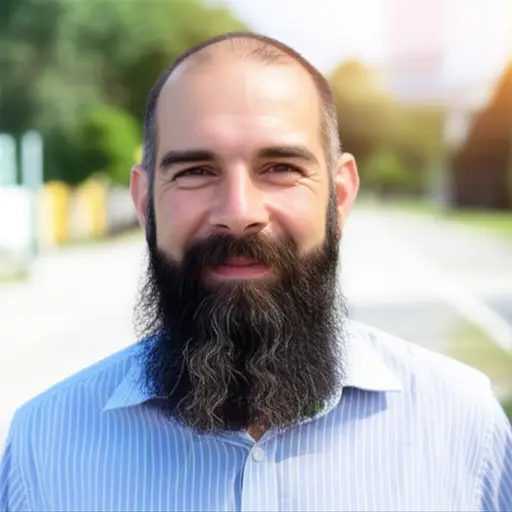 他一点都没变，连胡须都没变。