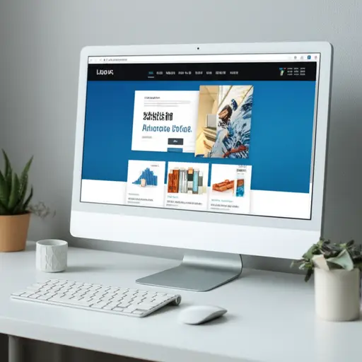 这个网站的主页设计得很漂亮。