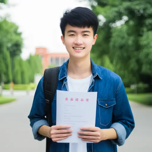 大学已经接受了我的申请。