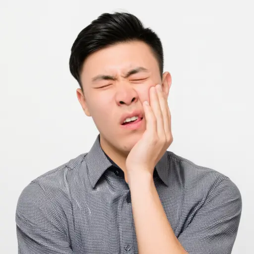 我的一颗牙齿非常疼痛。