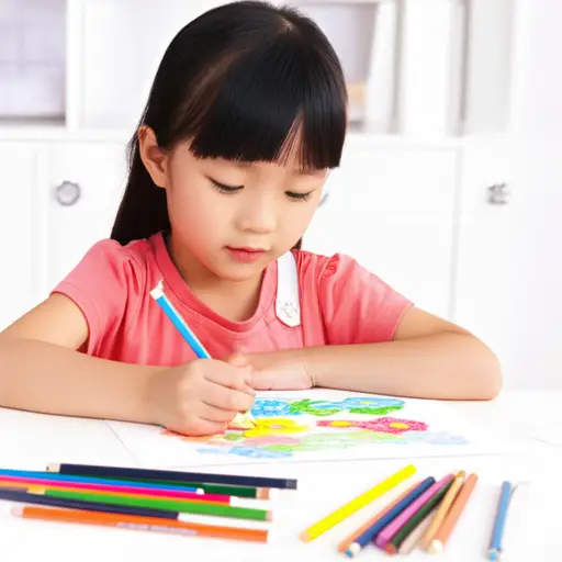 我妹妹喜欢画画，她画得很好。