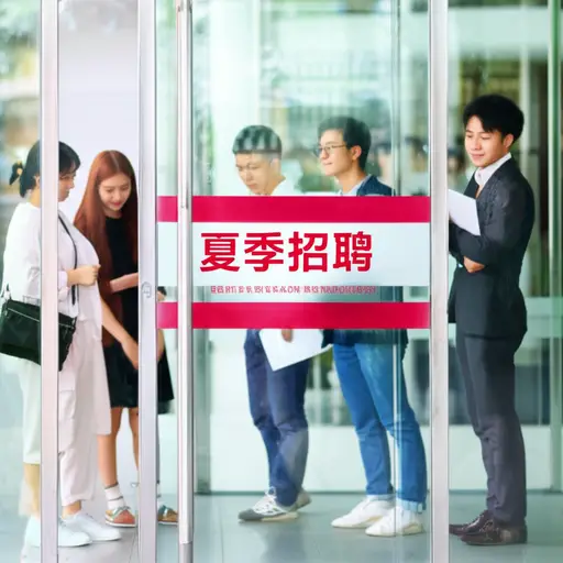 公司在夏季雇用临时员工。